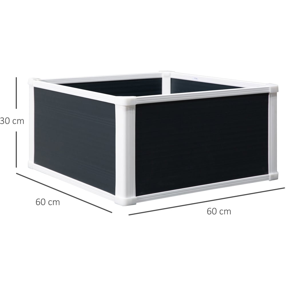 Raised Garden Bed for Flowers – Outdoor Planter Box for Flowers, Herbs & Plants