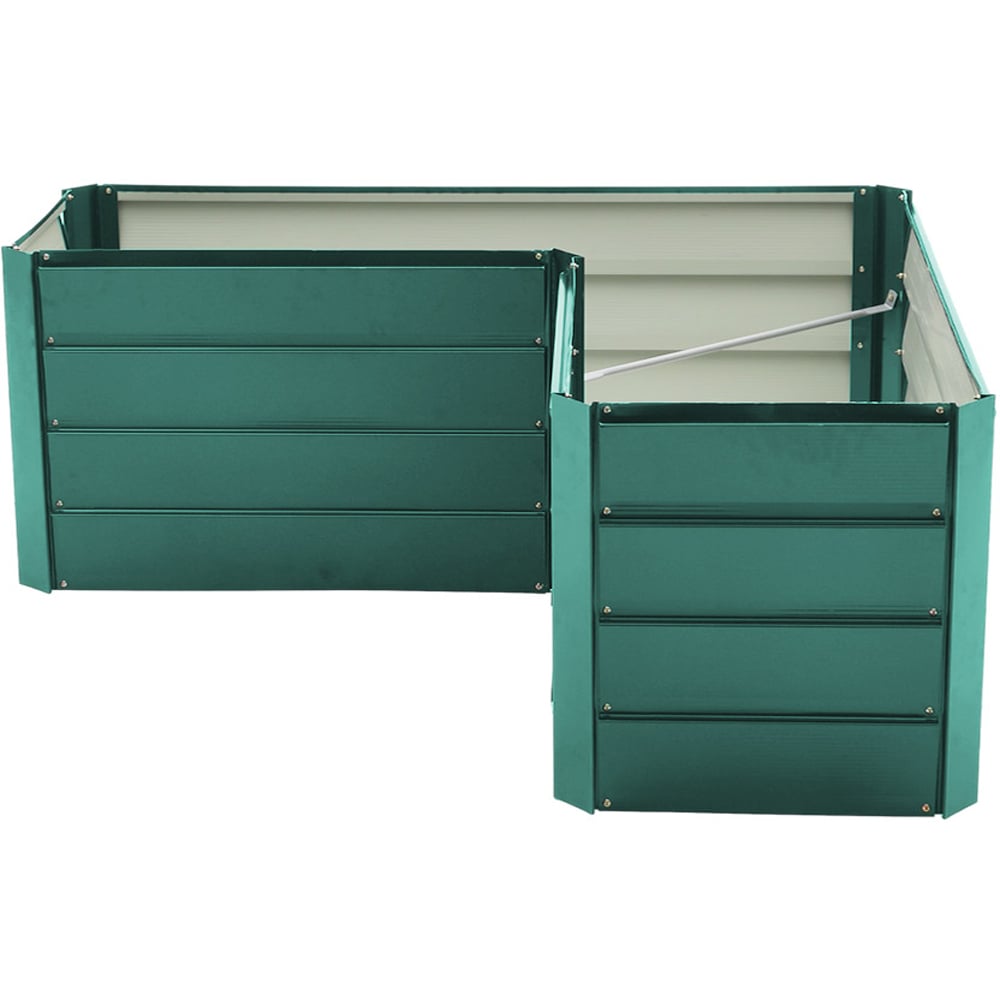 Steel Raised Garden Bed 114x114 cm – Heavy Duty Planter Box for Vegetables & Flowers